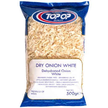 Top-Op Dehydrated Dry White Onion 500g 