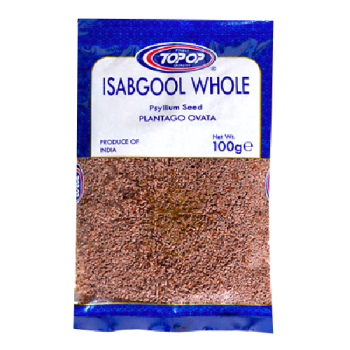Top-Op Whole Isabgool Psyllium Seeds 100g 