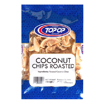 Top-Op Roasted Coconut Chips 100g 