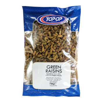 Top-Op Green Raisins 750g 