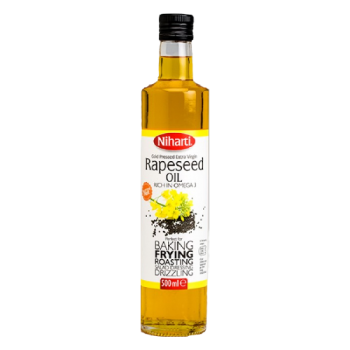 Niharti Cold Pressed Extra Virgin Rapeseed Oil 500ml 