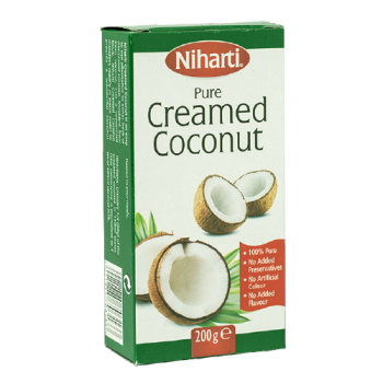 Niharti Pure Creamed Coconut 200g 