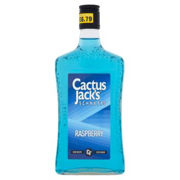 Cactus Jack's Schnapps Raspberry 50cl