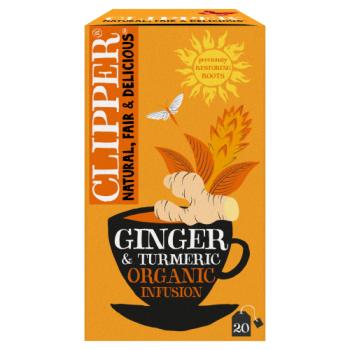 Clipper 20 Ginger & Turmeric Organic Infusion 36g
