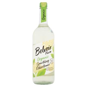 Belvoir Farm Organic Sparkling Elderflower 750ml