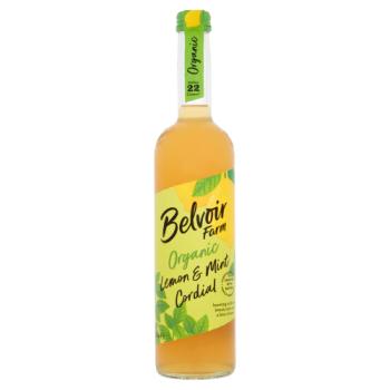 Belvoir Farm Organic Lemon & Mint Cordial 500ml
