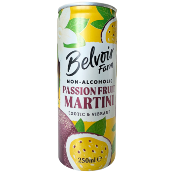 Belvoir Farm Non-Alcoholic Passion Fruit Martini 250ml 