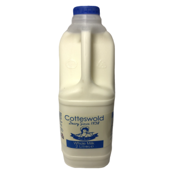 Cotteswold Dairy Whole Milk 2L 