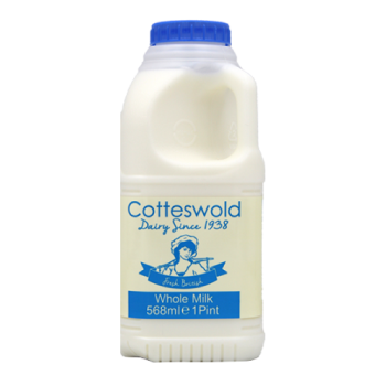 Cotteswold Dairy Whole Milk 568ml 