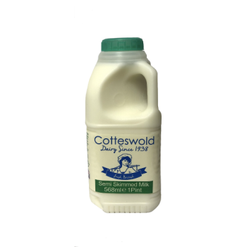 Cotteswold Dairy Semi-Skimmed Milk 568ml 