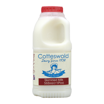 Cotteswold Dairy Skimmed Milk 568ml  