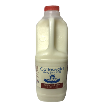 Cotteswold Dairy Skimmed Milk 2L 