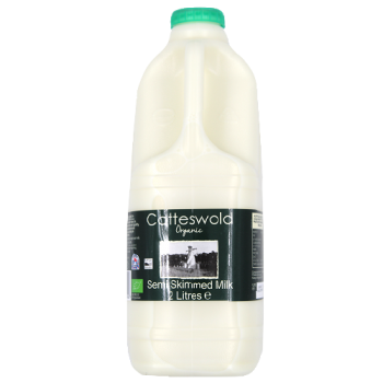 Cotteswold Organic Semi-Skimmed Milk 2L 