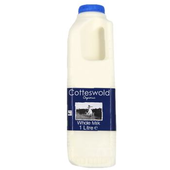 Cotteswold Organic Whole Milk 1L