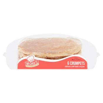 McGhee's Family Bakers 6 Crumpets