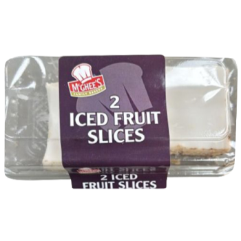 McGhee's 2 Iced Fruit Slices 