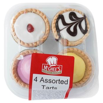McGhee's Family Bakers 4 Assorted Tarts