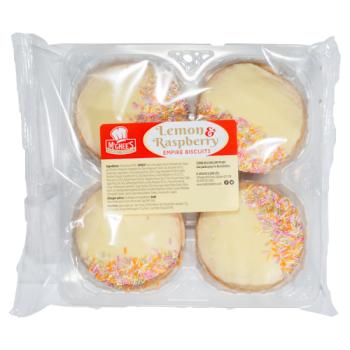 McGhee's Lemon & Raspberry Empire Biscuits