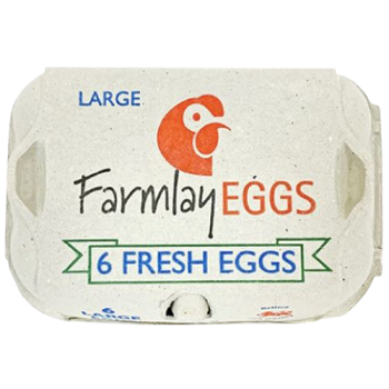 Farmlay Eggs Large Fresh Eggs 6pk 