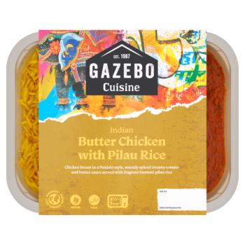 Gazebo Cuisine Indian Butter Chicken with Pilau Rice 400g