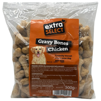 Extra Select Gravy Chicken Bones 500g 