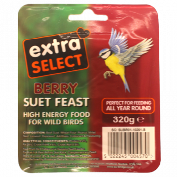 Extra Select Berry Suet Feast 320g 