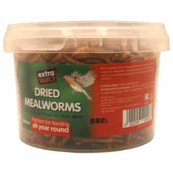 Extra Select Dried Mealworms 500ml 