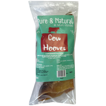 Pure & Natural Cow Hooves Dog Treats 3pk 