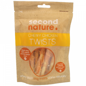 Second Nature Chewy Chicken Twists 85g 