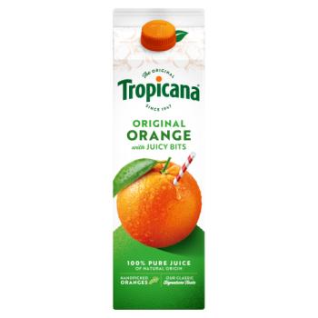 Tropicana Original Orange with Juicy Bits 900ml