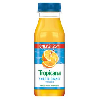 Tropicana Smooth Orange with No Bits 250ml