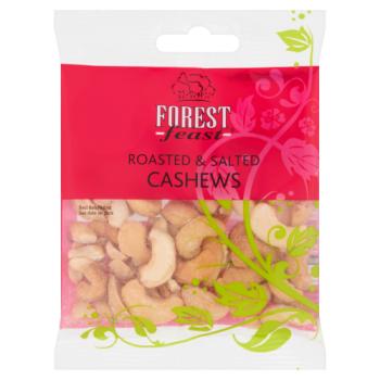 Forest Feast Roasted & Salted Cashews 40g
