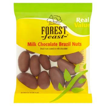 Forest Feast Milk Chocolate Brazil Nuts 150g