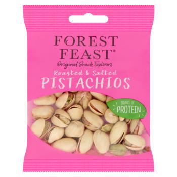 Forest Feast Roasted & Salted Pistachios 35g