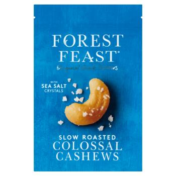 Forest Feast Slow Roasted Colossal Cashews 120g