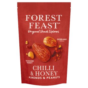 Forest Feast Chilli & Honey Almonds & Peanuts 120g