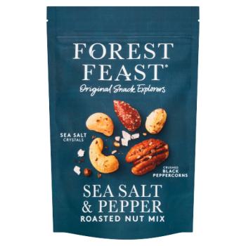 Forest Feast Sea Salt & Pepper Roasted Nut Mix 120g