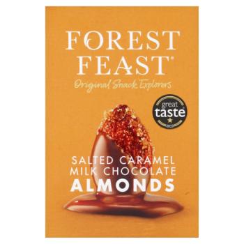 Forest Feast Salted Caramel Milk Chocolate Almonds 140g