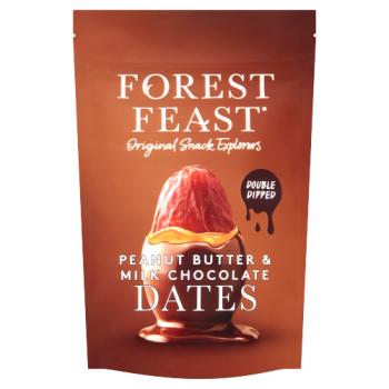 FOREST FEAST Peanut Butter & Milk Chocolate Dates 140g