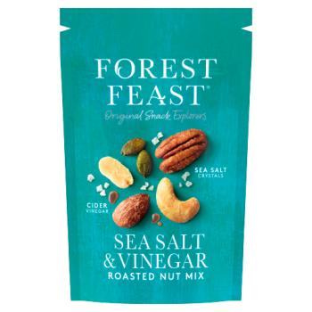 Forest Feast Sea Salt & Vinegar Roasted Nut Mix 120g
