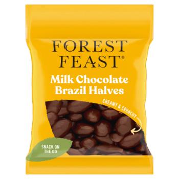 Forest Feast Milk Chocolate Brazil Halves 55g