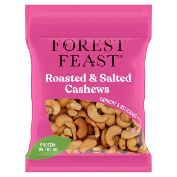Forest Feast Roasted & Salted Cashews 35g