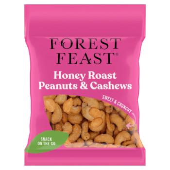 Forest Feast Honey Roast Peanuts & Cashews 55g