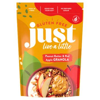 Just Live a Little Gluten Free Peanut Butter & Red Apple Granola 360g