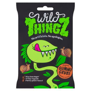 Wild Thingz Organic Grubs Gummy Sweets 130g