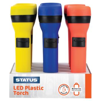 Status LED Plastic Torch