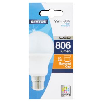 Status 9w Led A60 Gls Bc