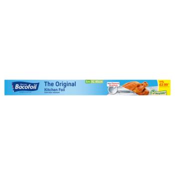 Bacofoil The Original Kitchen Foil XL 5m x 45cm