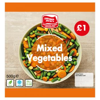 Farmer Jack's Mixed Vegetables 500g