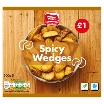 F/jacks Spicywedges£1 500g